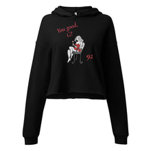 You Good, G? Crop Hoodie (red)