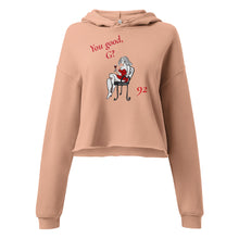 You Good, G? Crop Hoodie (red)