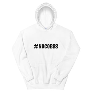 #nocobbs White Unisex Hoodie